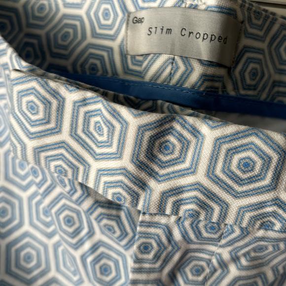 Vintage Gap Cropped Printed Pants - Picture 3 of 4